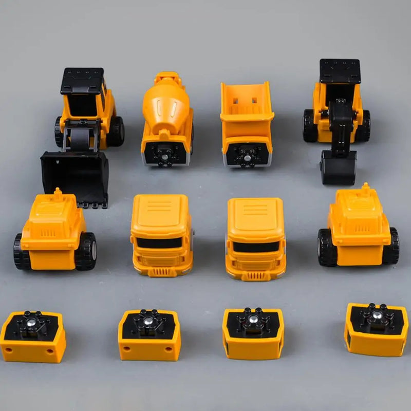 Kit de Carros Magnéticos Transformers - Peças Montáveis e Divertidas