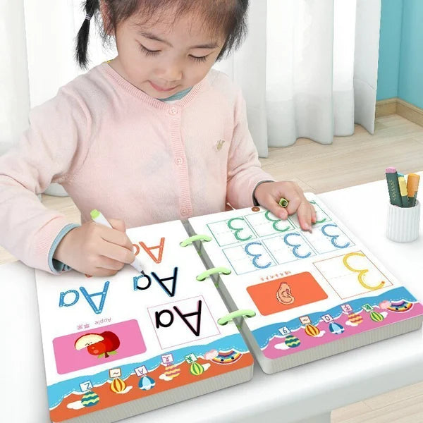 Caderno Montessori Educakids -Treine a Coordenação Motora e Desperta a Imaginação da Criança + BRINDES EXCLUSIVOS