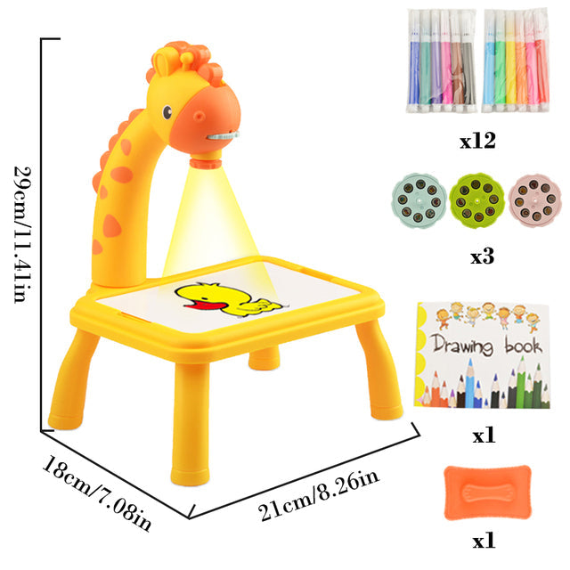 Mesa Table OfertKids - Mesa de Desenhos Interativos Infantil + Brindes Exclusivo (PROMOÇÃO)