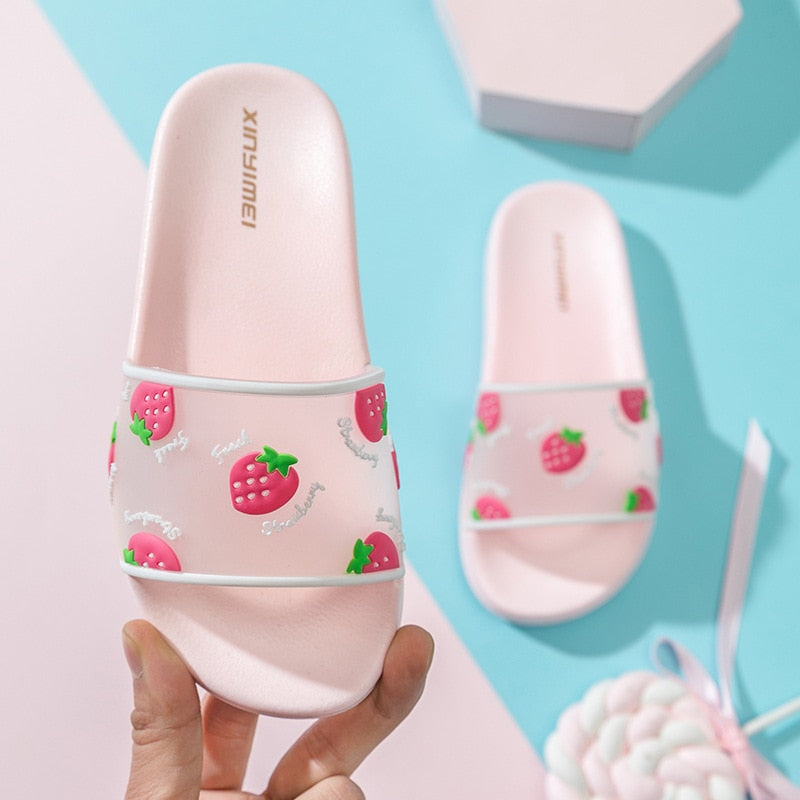 Chinelo Nuvem Infantil - Frutas Divertidas