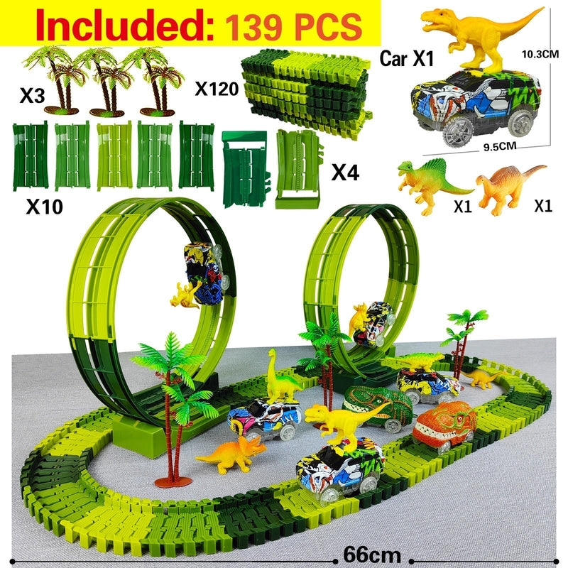 Super Pista de Dinossauros - Edição Limitada