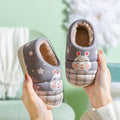 Pantufa Infantil Coelhinho -  Pelúcia, Flexível e Antiderrapante