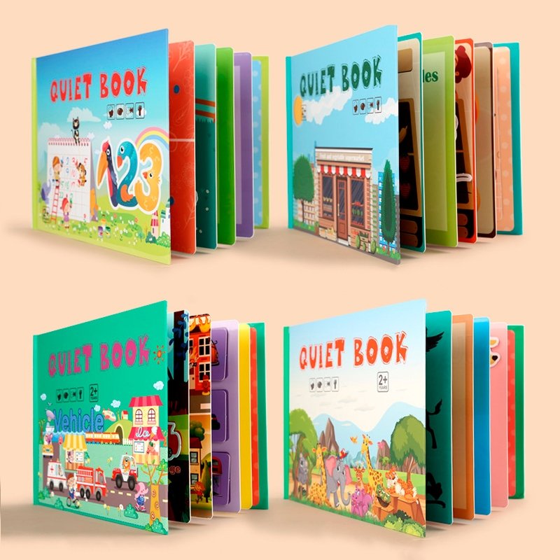 Livro Educativo de Aprendizagem Infantil - KidsBook™