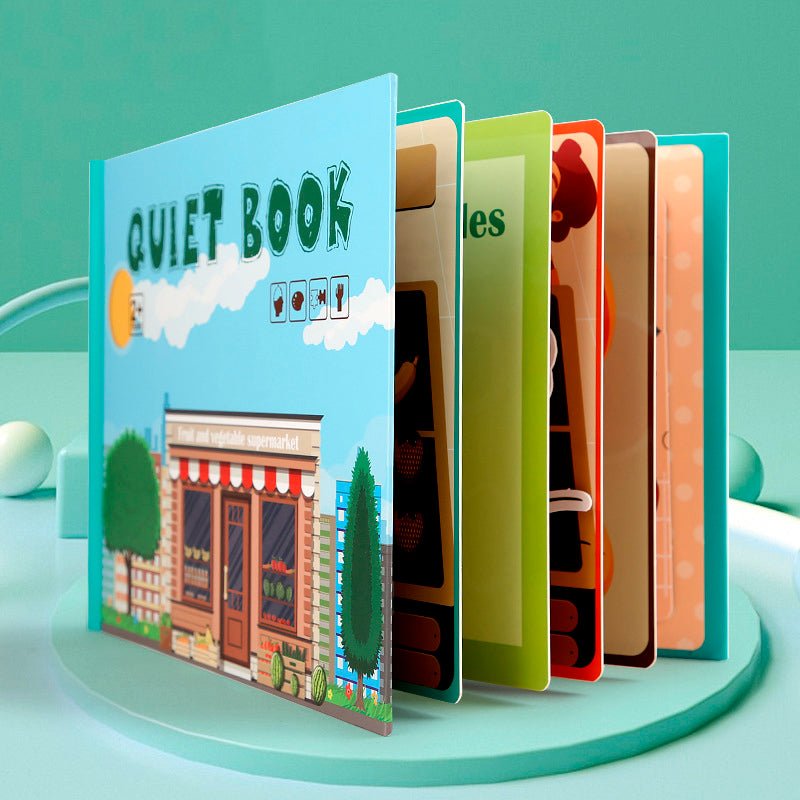 Livro Educativo de Aprendizagem Infantil - KidsBook™